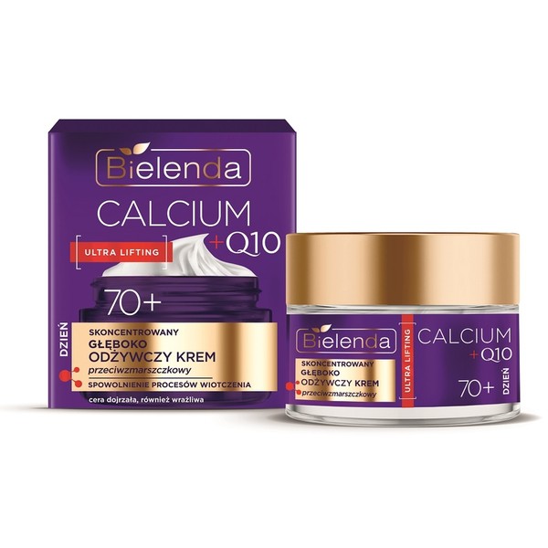 Calcium Q10 70+ Krem przeciwmzarszczkowy na dzień