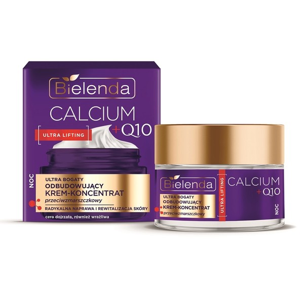 Calcium Q10 Krem-koncentrat przeciwmzarszczkowy na noc