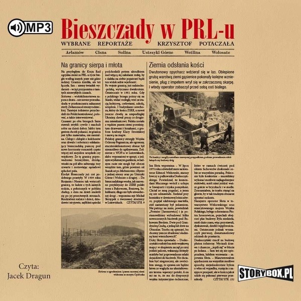 Bieszczady w PRL-u Książka audio CD/MP3