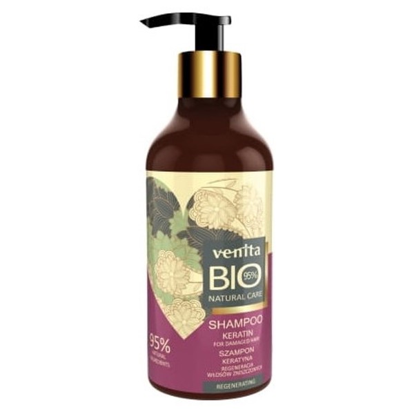 Bio Natural Care Regenerujący szampon do włosów Keratyna