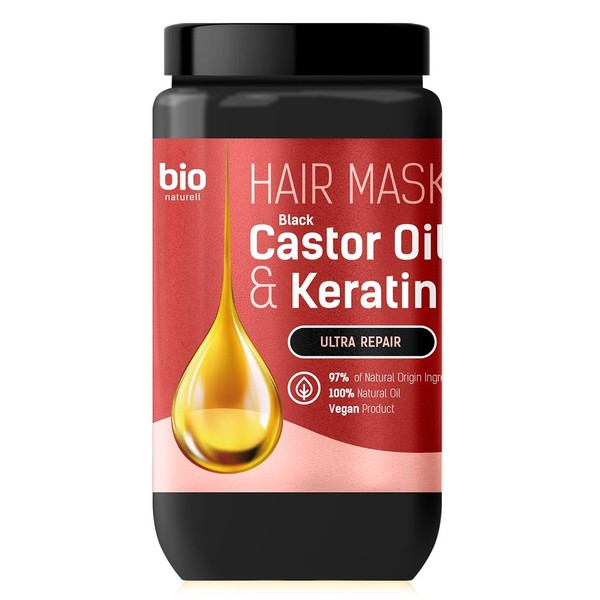 Castor Oil & Keratin Hair Mask Ultra Repair Maska do włosów