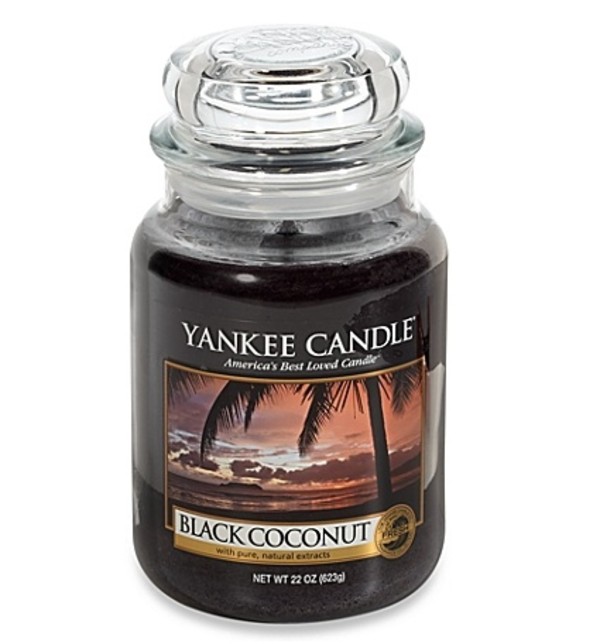 Black Coconut Duża świeca zapachowa w słoiku