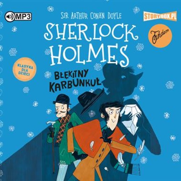 Błękitny karbunkuł Audiobook CD Audio Klasyka dla dzieci Sherlock Holmes Tom 3