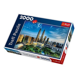 Puzzle Bliźniacze wieże Petronas / Petronas Twin Towers 2000 elementów