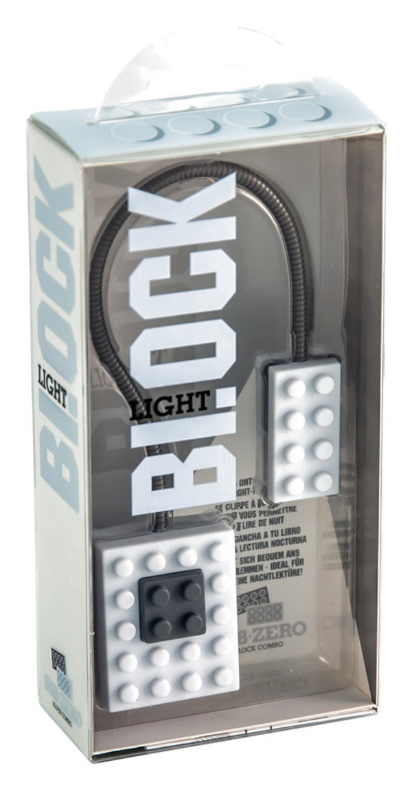 Block Light - lampka do książki SUB-ZERO - biała