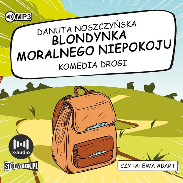 Blondynka moralnego niepokoju Komedia drogi. Audiobook Cd mp3