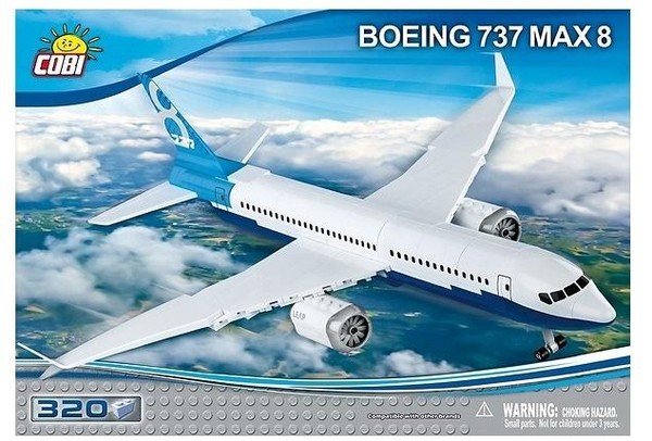 Klocki Boeing 737 MAX 8 320 elementów