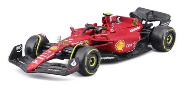 Bolid F1 Ferrari F1-75 2022 Carloz Sainz