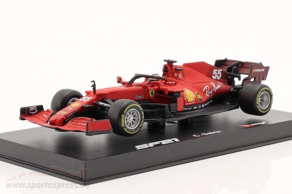 Bolid F1 Ferrari SF21 2021 Carloz Sainz
