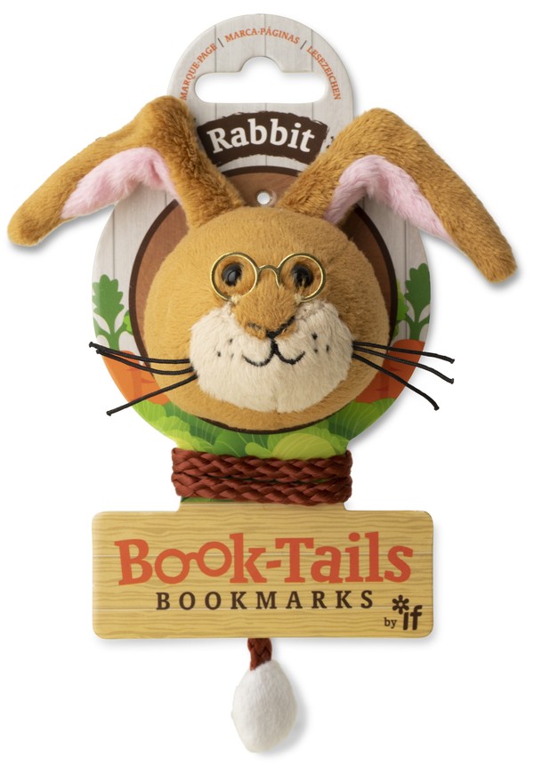 Book-tails królik pluszowa zakładka do książki