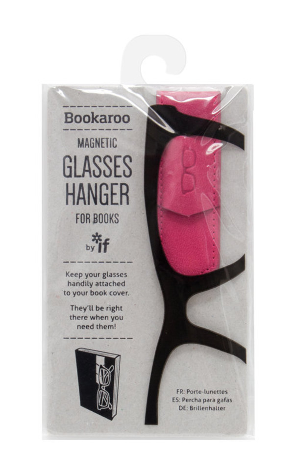 Bookaroo Glasses hanger - uchwyt na okulary do książki różowy