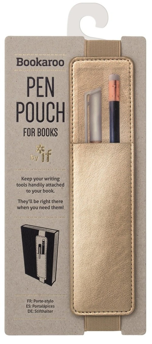 Bookaroo Pen Pouch - uchwyt na długopis złoty