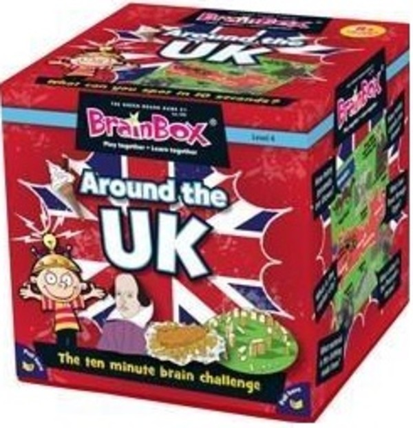 Gra BrainBox Around UK Wersja angielska