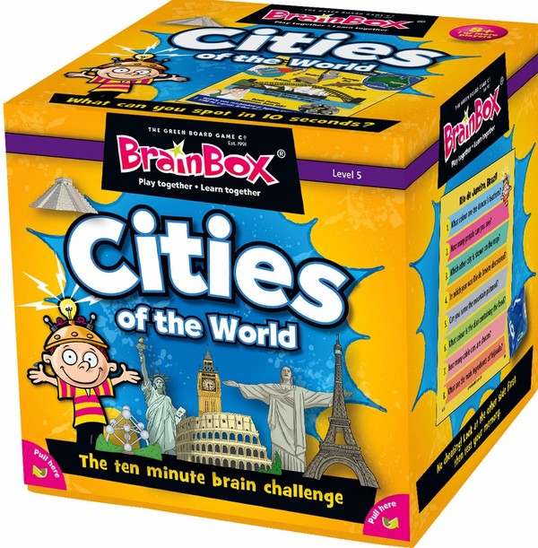 Gra BrainBox Cities Of The World