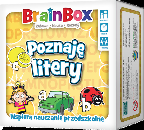 Gra BrainBox - Poznaję litery