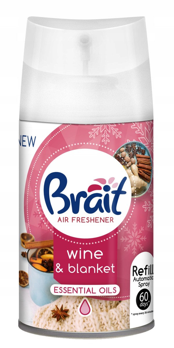 Air Freshener Wine & Blanket Odświeżacz automatyczny - zapas