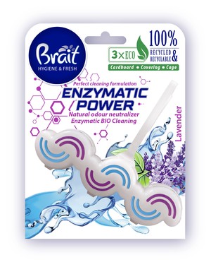 Hygiene & Fresh Enzymatic Power Lavender Kostka toaletowa do WC