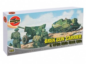 Bren Gun Carrier & 6PDR AT Gun Skala 1:76
