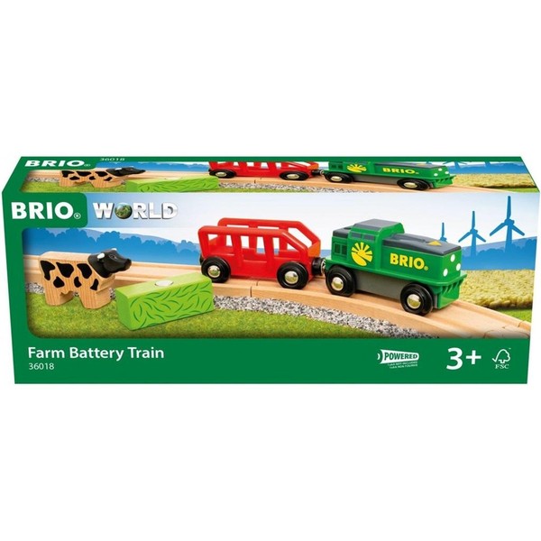 Pociąg na baterie Farma