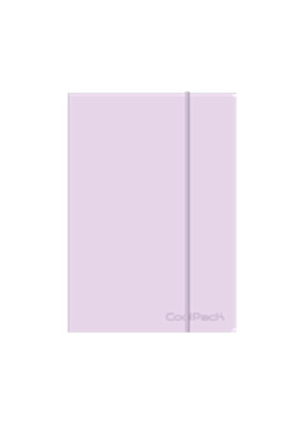 Brulion a5 z gumką coolpack pastel powder purple