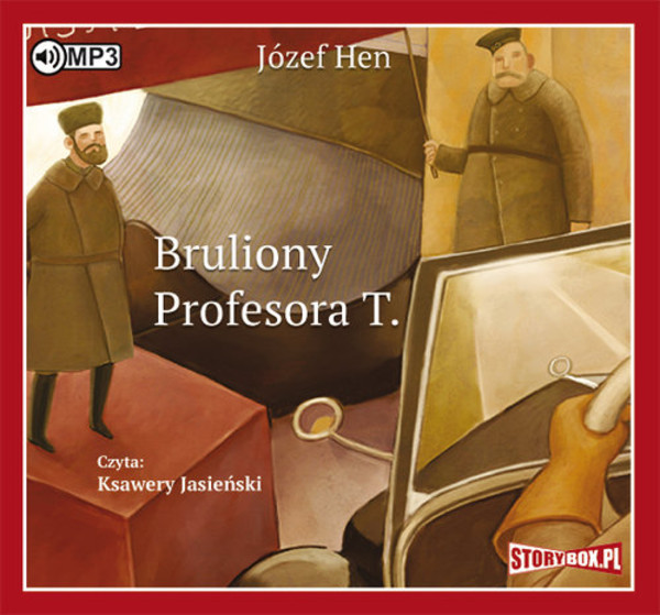 Bruliony Profesora T. Audiobook CD Audio