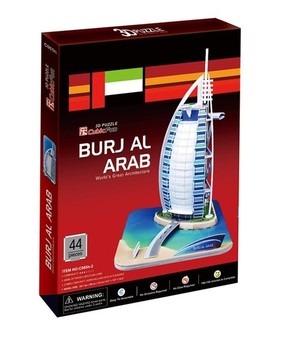 Puzzle Burj Al Arab 3D 37 elementów