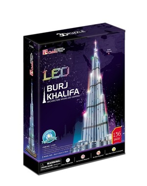 Burj Khalifa 3D LED