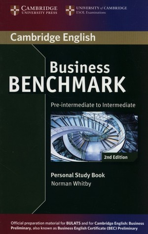 Business Benchmark Pre-Intermediate to Intermediate. Personal Study Book 2nd Edition