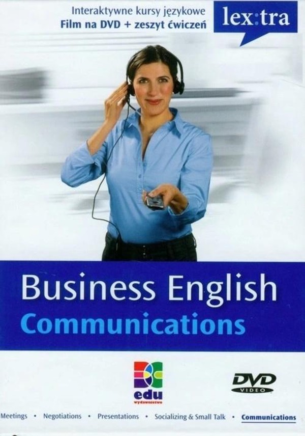 Business English Communications + DVD Interaktywne kursy językowe. Film na DVD + zeszyt ćwiczeń