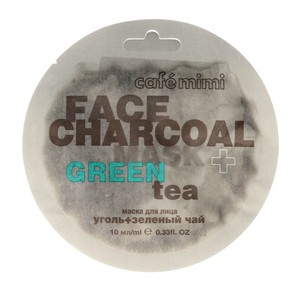 Cafe Mimi Face Charcoal Węgiel Bambusowy & Green Tea Maseczka do twarzy