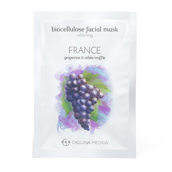 France Grapevine & White Truffle Wybielająca maseczka z biocelulozy