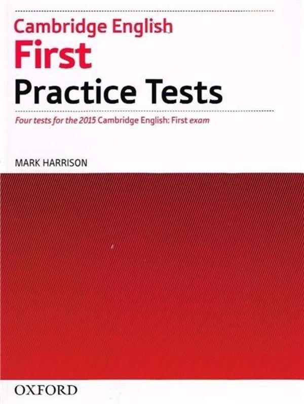 Cambridge English First. Practice Tests Firs exam