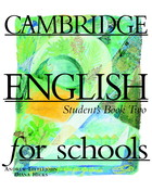 Cambridge English for Schools 2 sb