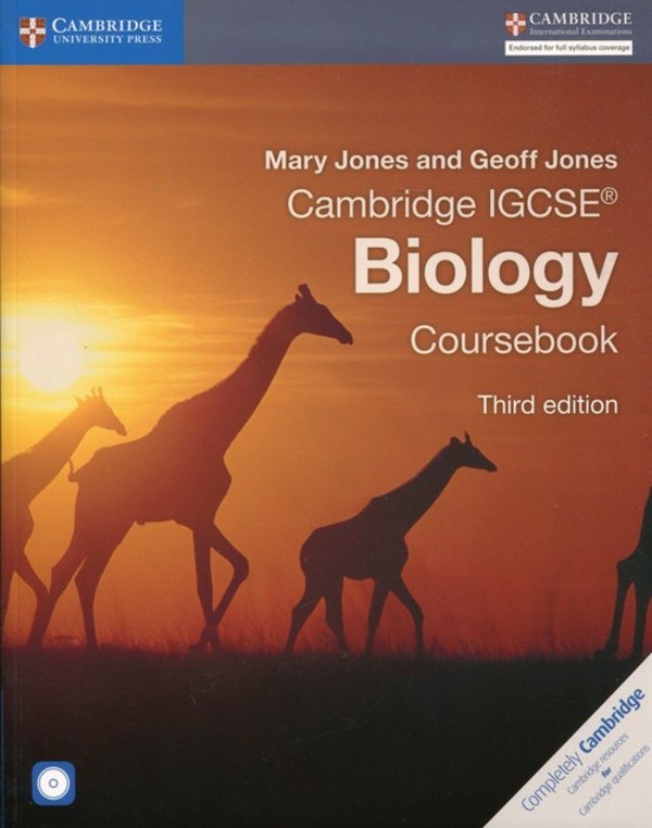 Cambridge IGCSE Biology. Coursebook Podręcznik + CD