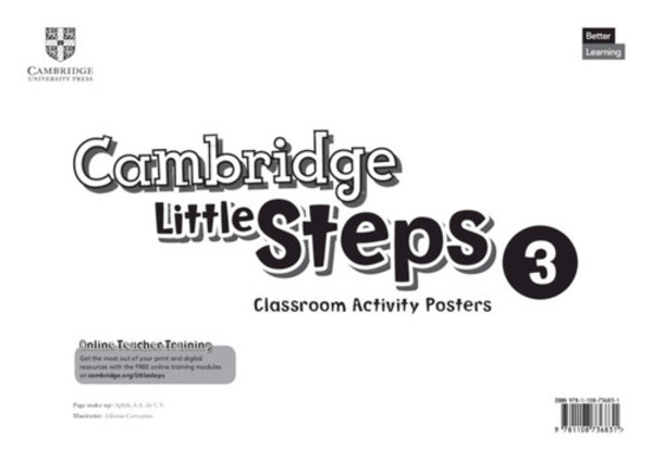 Cambridge Little Steps 3. Classroom Activity Posters