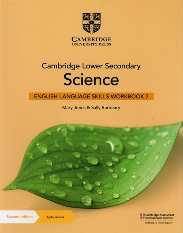 Cambridge Lower Secondary Science English Language Skills Workbook 7 with Digital Access (1 Year)