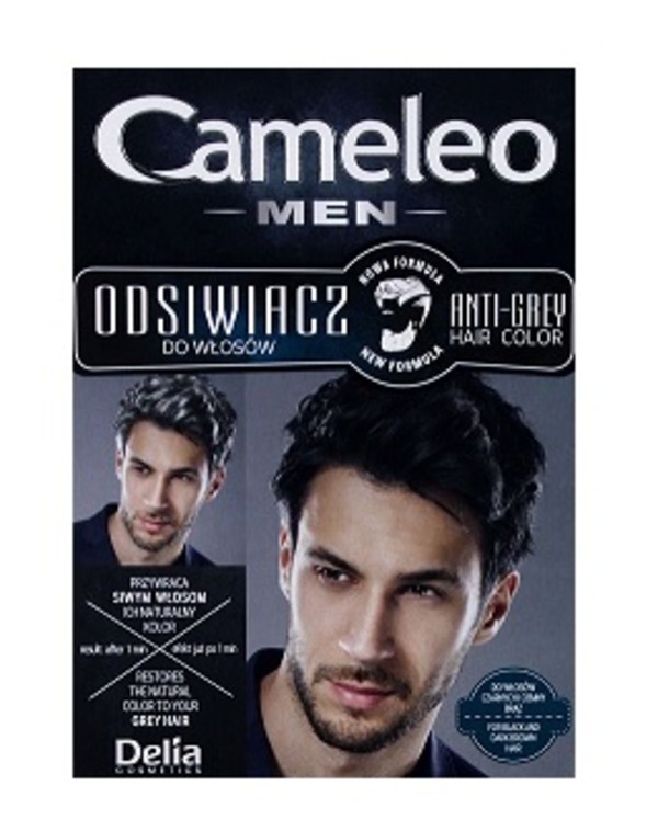 Cameleo Odsiwiacz dla mężczyzn do włosów czarnych i ciemnego brązu