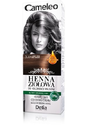 Cameleo Henna Ziołowa 3.0 ciemny brąz