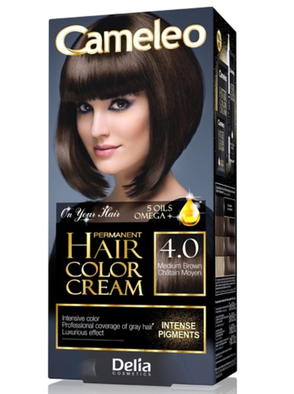 Cameleo Permanent Color Cream 4.0 Farba do włosów