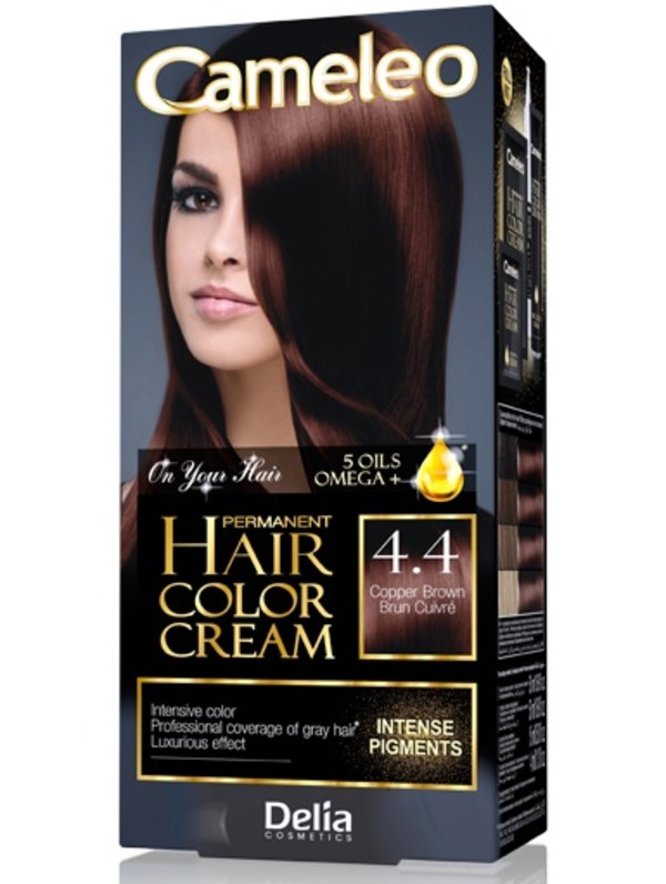 Cameleo Permanent Color Cream 4.4 Farba do włosów