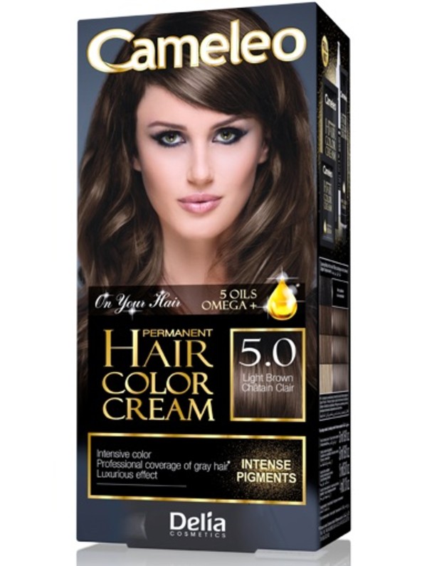 Cameleo Permanent Color Cream 5.0 Farba do włosów
