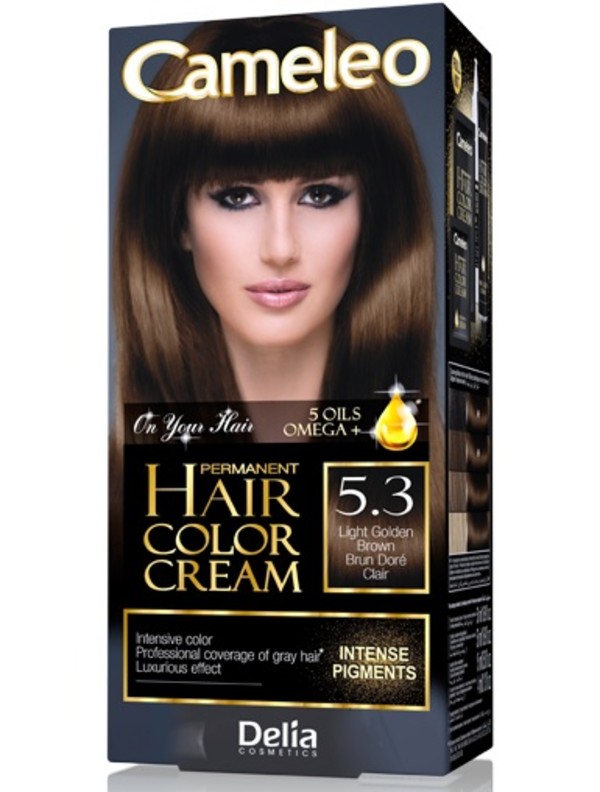 Cameleo Permanent Color Cream 5.3 Farba do włosów