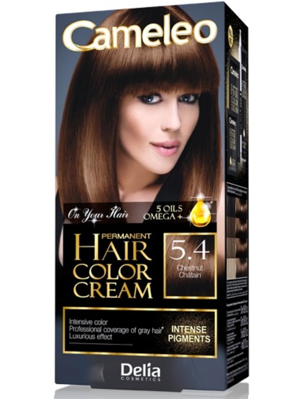 Cameleo Permanent Color Cream 5.4 Farba do włosów