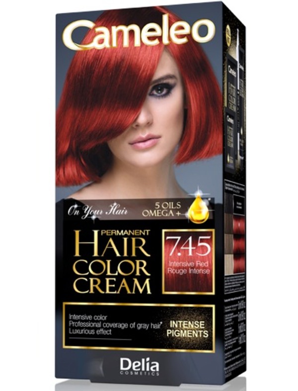 Cameleo Permanent Color Cream 7.45 Farba do włosów