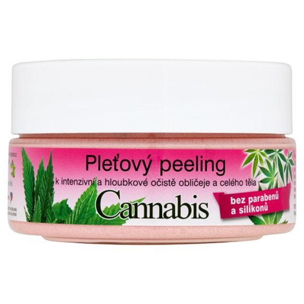 Cannabis Peeling do twarzy i ciała