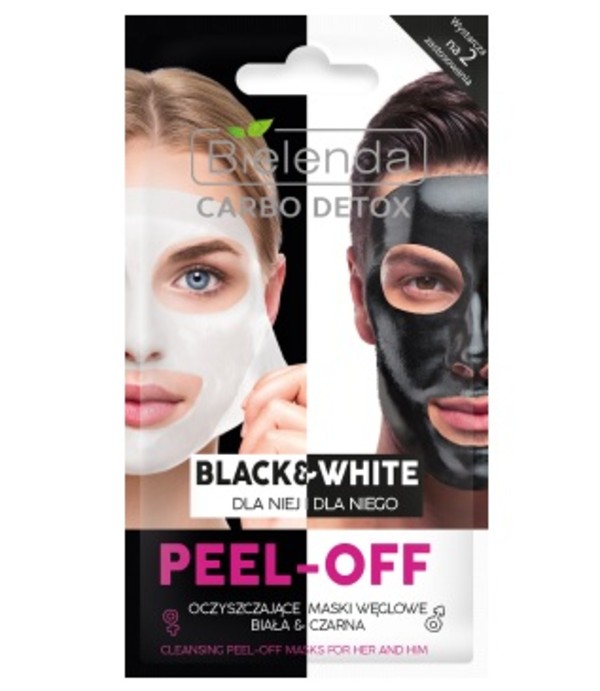 Carbo Detox Cleansing Peel - Off Oczyszczające maski węglowe dla niej i dla niego