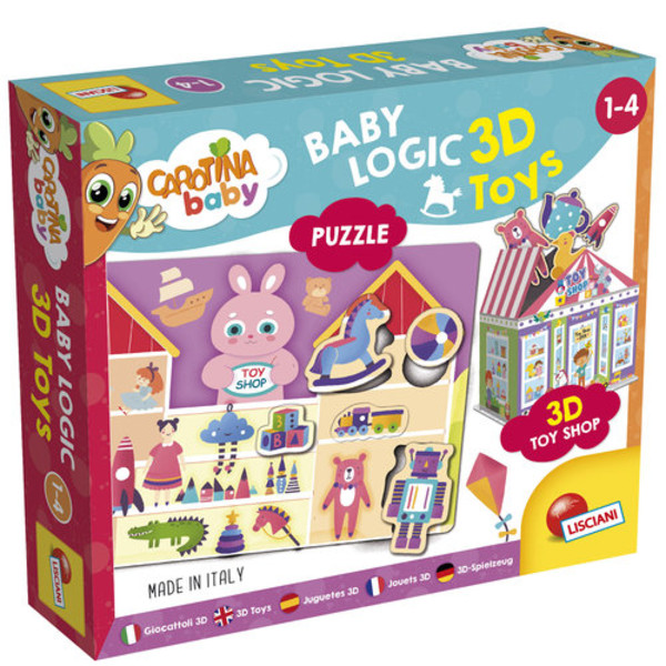 Puzzle Carotina Baby Logic 3D Zabawki