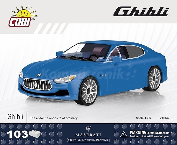 Klocki Maserati Ghibli