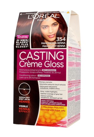 Casting Creme Gloss 354 Mahoniowa Henna Krem koloryzujący