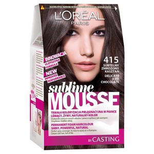 Casting Sublime Mousse Haircolor - 415 Subtelny Zmrożony Kasztan Farba do włosów w postaci musu